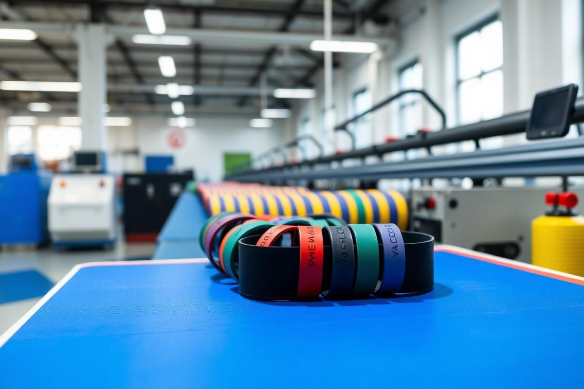 Wristband printing production line